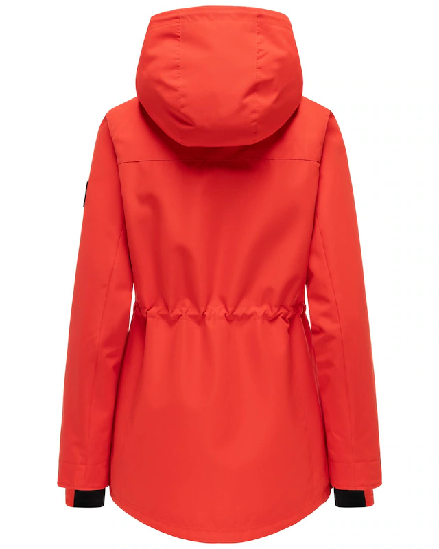 Navahoo Outdoorjacke »Blumentanz 14« mit Kapuze Übergangsjacke mit wasserdichtem Verschluss