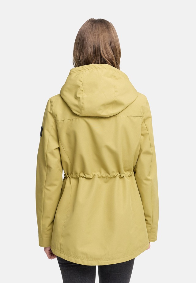Navahoo Outdoorjacke »Blumentanz 14« mit Kapuze Übergangsjacke mit wasserdichtem Verschluss