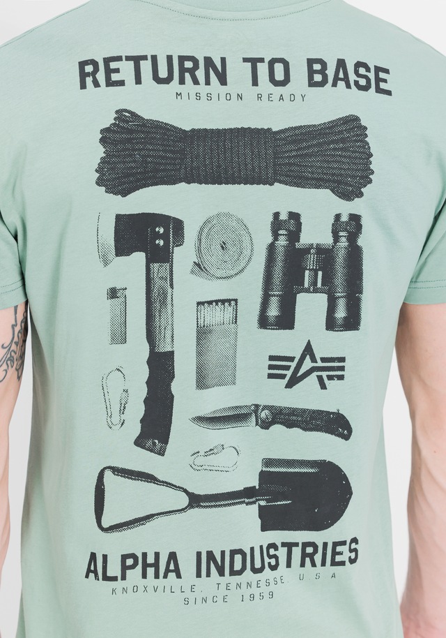 Alpha Industries T-Shirt »Return To Base T-Shirt«