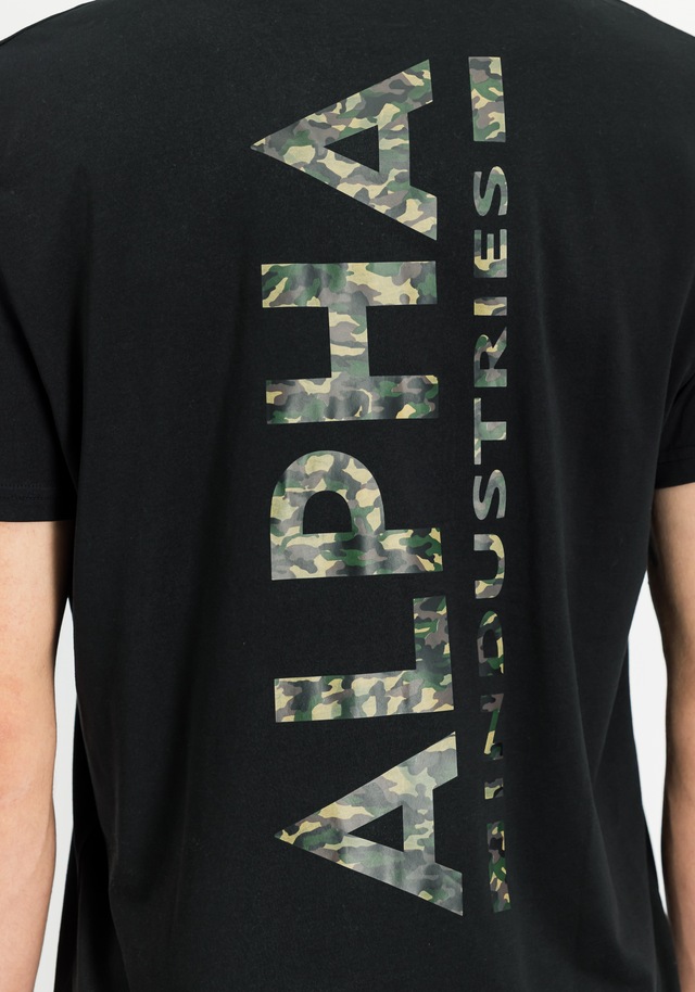 Alpha Industries T-Shirt »Backprint T-Shirt Mirror Camo«