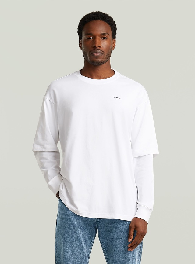 G-STAR T-Shirt »Double Sleeve Loose T-Shirt«
