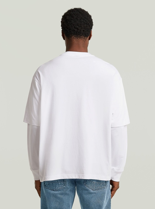 G-STAR T-Shirt »Double Sleeve Loose T-Shirt«