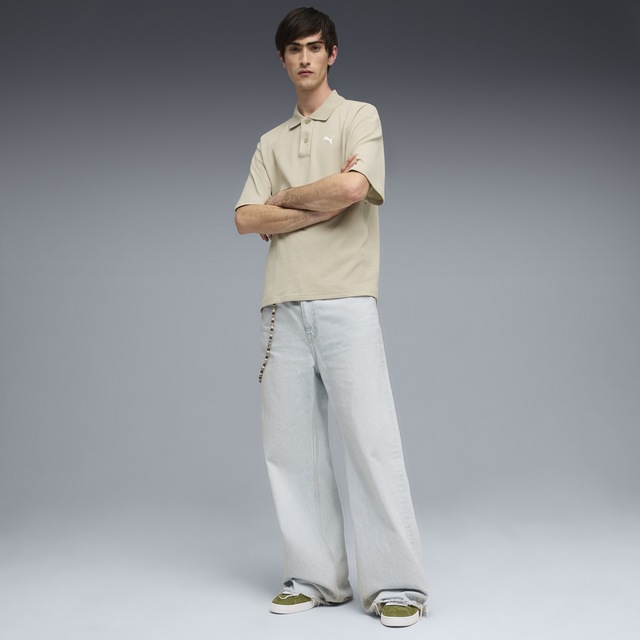 PUMA Poloshirt »Wardrobe Essentials Boxy Polo Herren«
