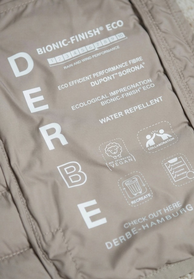 Derbe Anorak »Lightby« ohne Kapuze Steppjacke, leicht, mit Kapuze, warm
