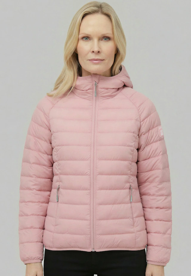 Derbe Anorak »Lightby« ohne Kapuze Steppjacke, leicht, mit Kapuze, warm