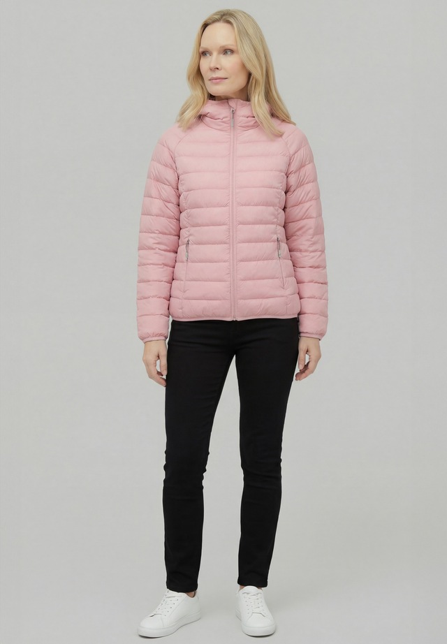 Derbe Anorak »Lightby« ohne Kapuze Steppjacke, leicht, mit Kapuze, warm