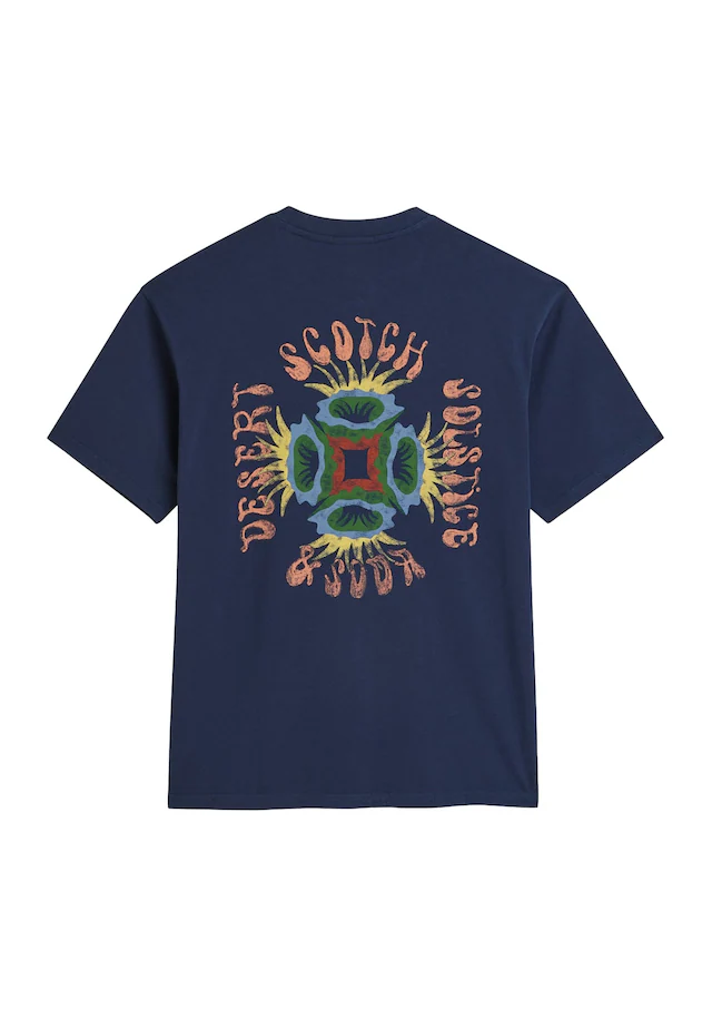 Scotch & Soda T-Shirt »T-Shirt Front & Back Artwork Tee 1er Pack« 1 tlg.