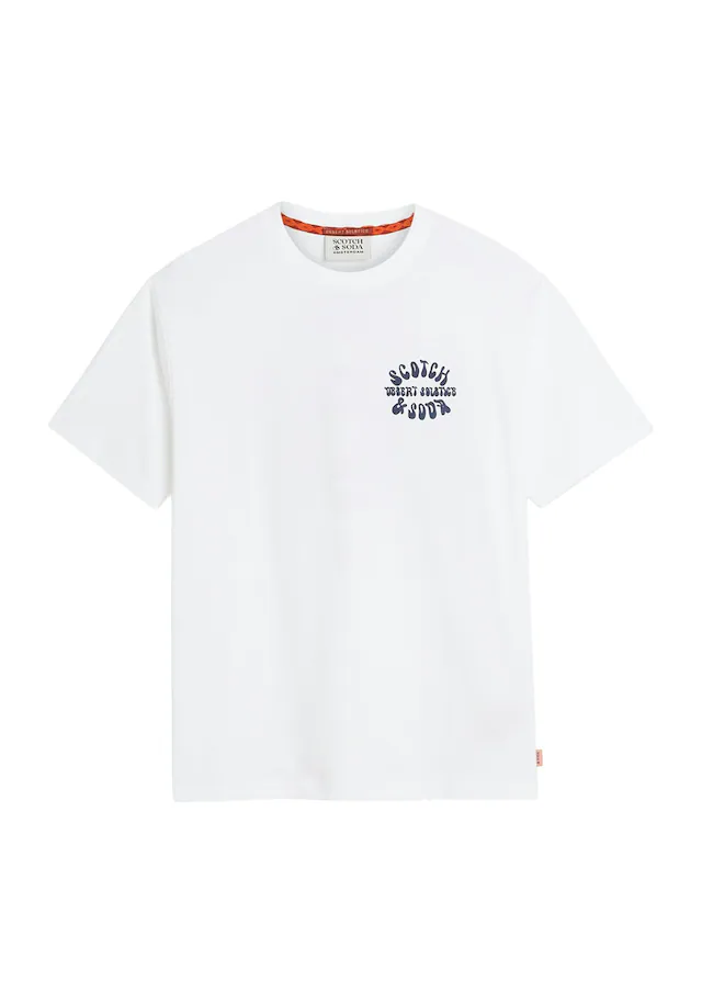 Scotch & Soda T-Shirt »T-Shirt Front & Back Artwork Tee 1er Pack« 1 tlg.