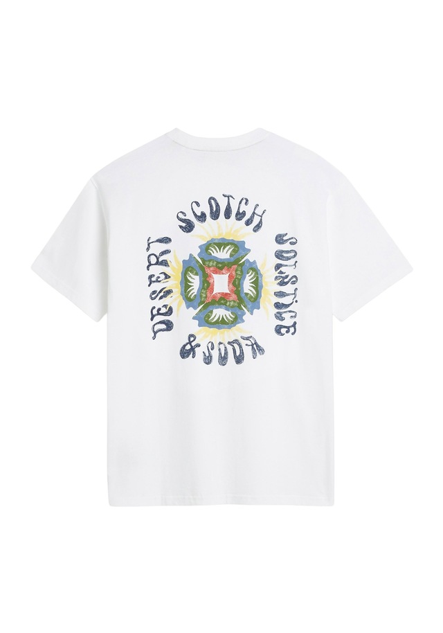 Scotch & Soda T-Shirt »T-Shirt Front & Back Artwork Tee 1er Pack« 1 tlg.