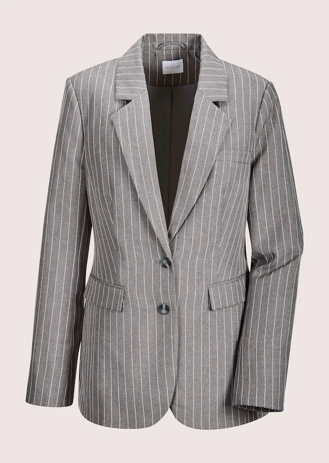 MADELEINE Jackenblazer »Blazer Longblazer mit Nadelstreifen« Streifenblazer