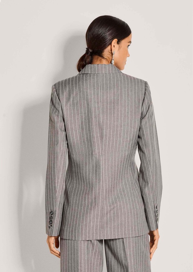 MADELEINE Jackenblazer »Blazer Longblazer mit Nadelstreifen« Streifenblazer