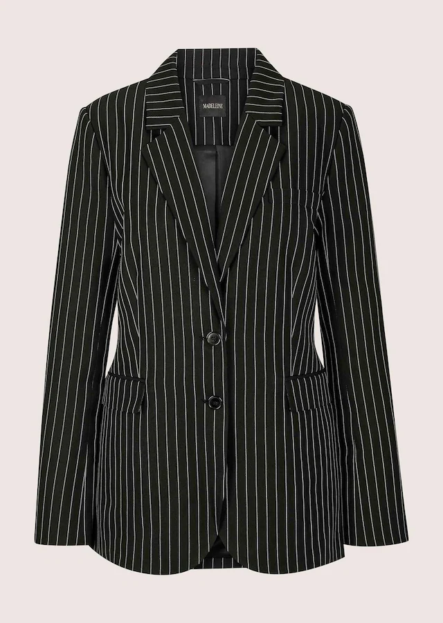 MADELEINE Jackenblazer »Blazer Longblazer mit Nadelstreifen« Streifenblazer