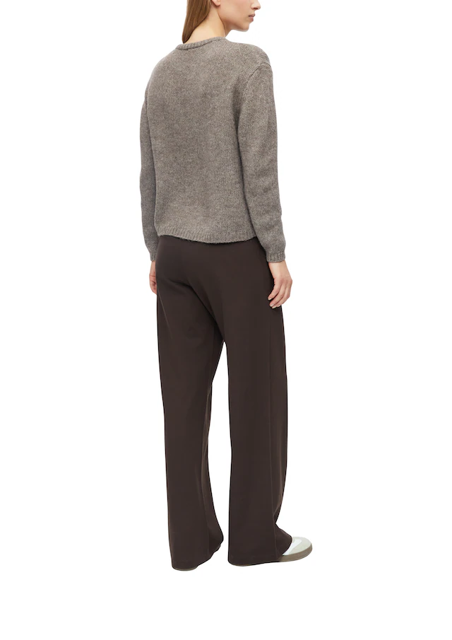 s.Oliver Cardigan Strickjacke mit Knopfleiste und Rundhals / mit Wolle