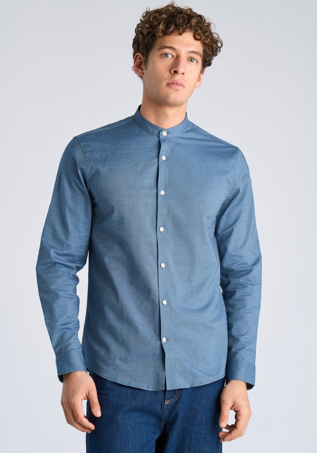 LINDBERGH Businesshemd »Oxford-Hemd (Langarm) Relaxed Fit«