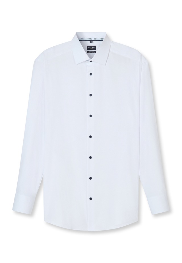 OLYMP Businesshemd »OLYMP Luxor 24/Seven, Modern Fit, New Kent mit extra langem Arm«