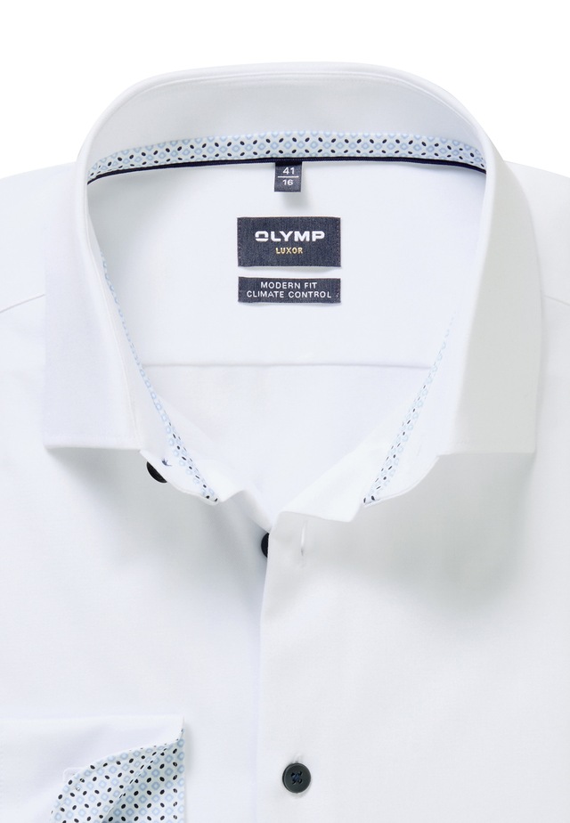 OLYMP Businesshemd »OLYMP Luxor 24/Seven, Modern Fit, New Kent mit extra langem Arm«