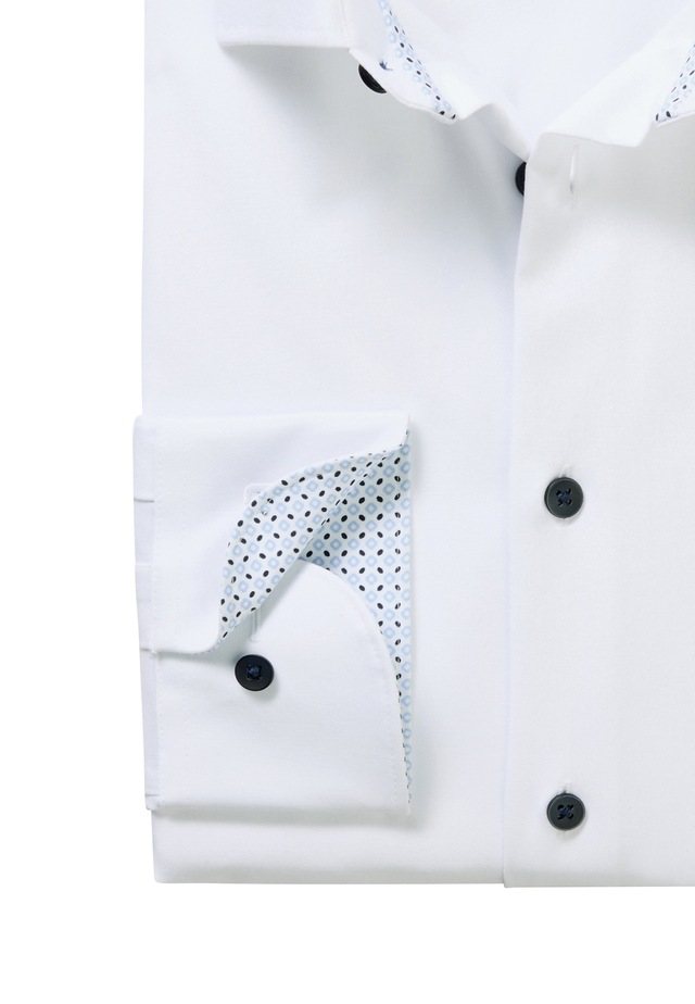 OLYMP Businesshemd »OLYMP Luxor 24/Seven, Modern Fit, New Kent mit extra langem Arm«