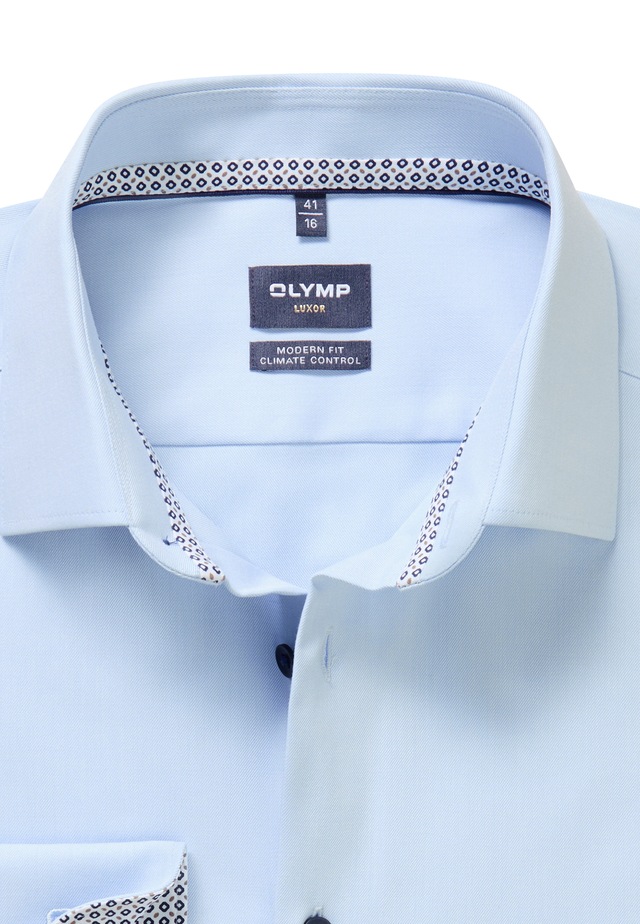 OLYMP Businesshemd »OLYMP Luxor 24/Seven, Modern Fit, New Kent mit extra langem Arm«