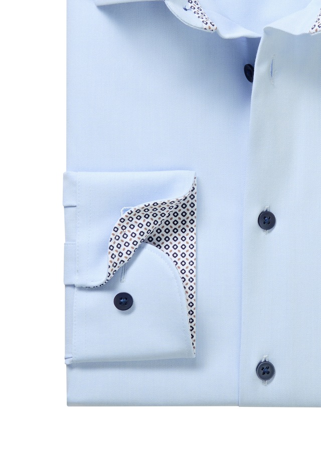 OLYMP Businesshemd »OLYMP Luxor 24/Seven, Modern Fit, New Kent mit extra langem Arm«