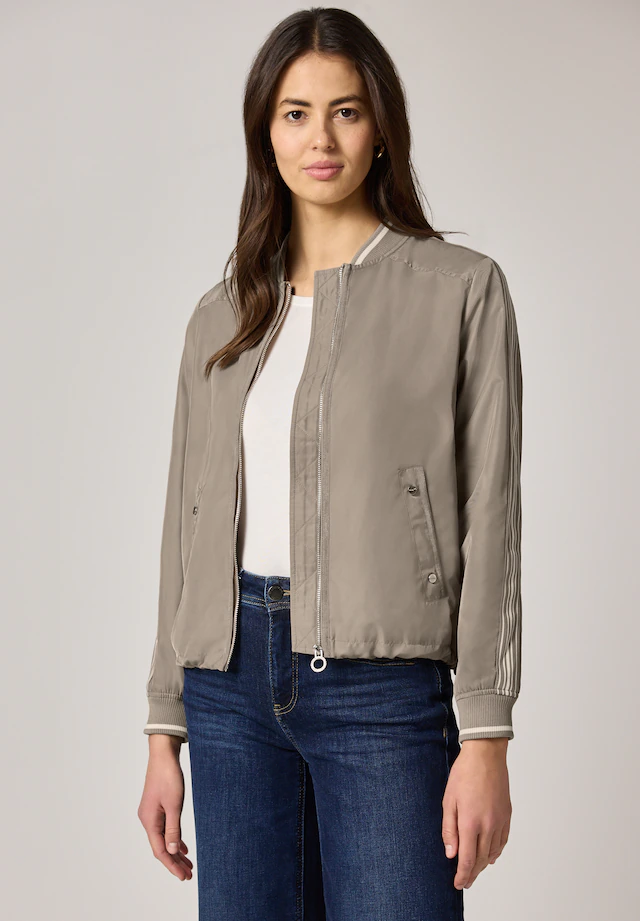 STREET ONE Blouson ohne Kapuze mit Rundhalsausschnitt