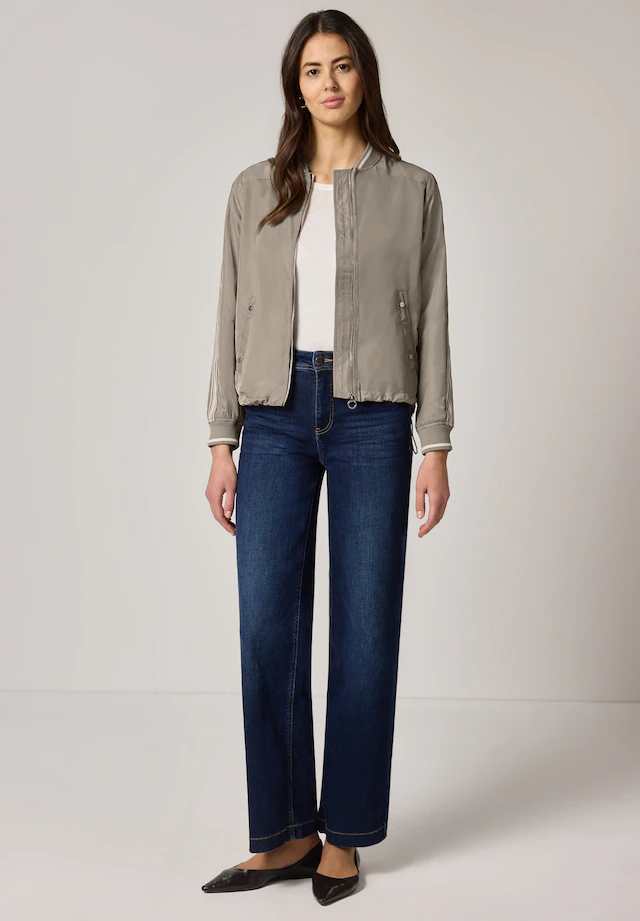 STREET ONE Blouson ohne Kapuze mit Rundhalsausschnitt