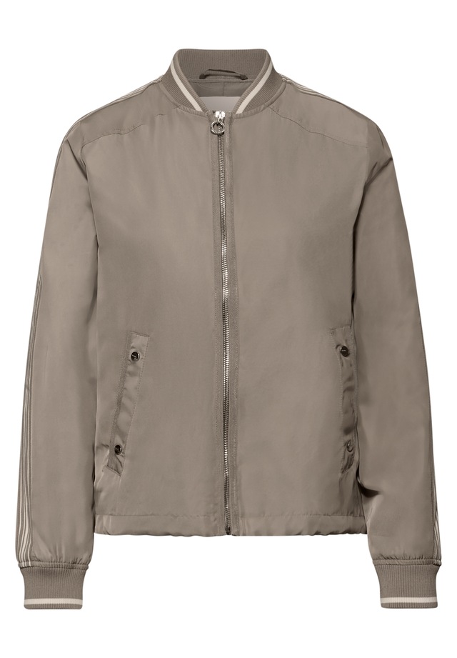 STREET ONE Blouson ohne Kapuze mit Rundhalsausschnitt