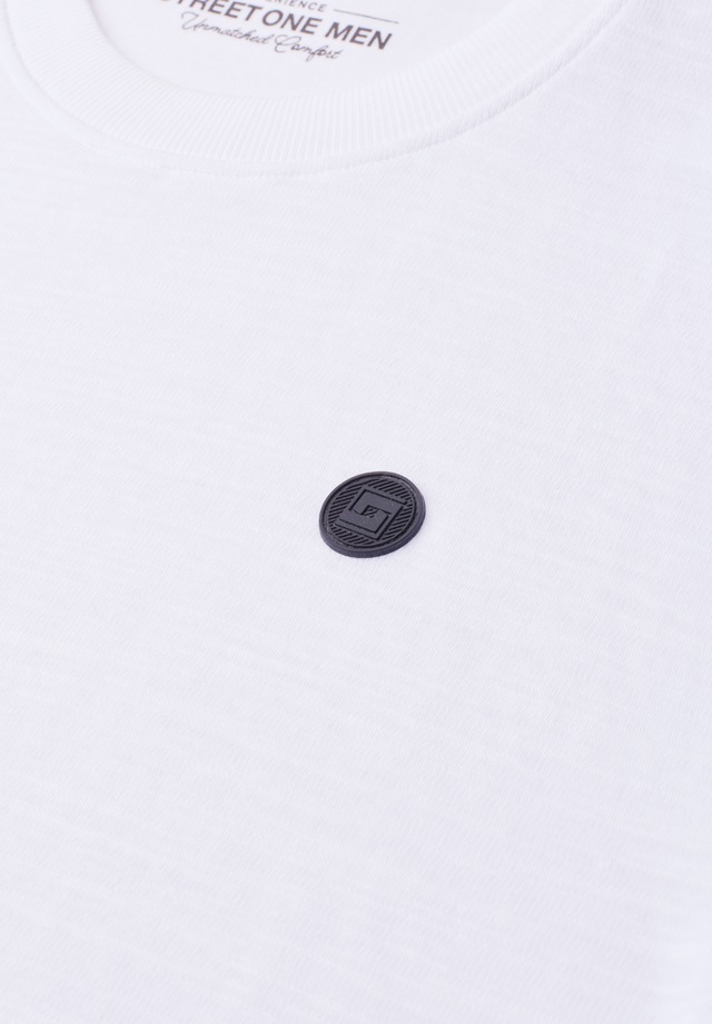 STREET ONE MEN T-Shirt mit Rundhalsausschnitt