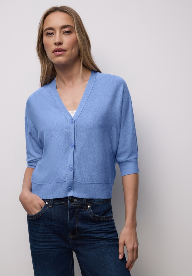 STREET ONE Strickjacke mit V-Ausschnitt