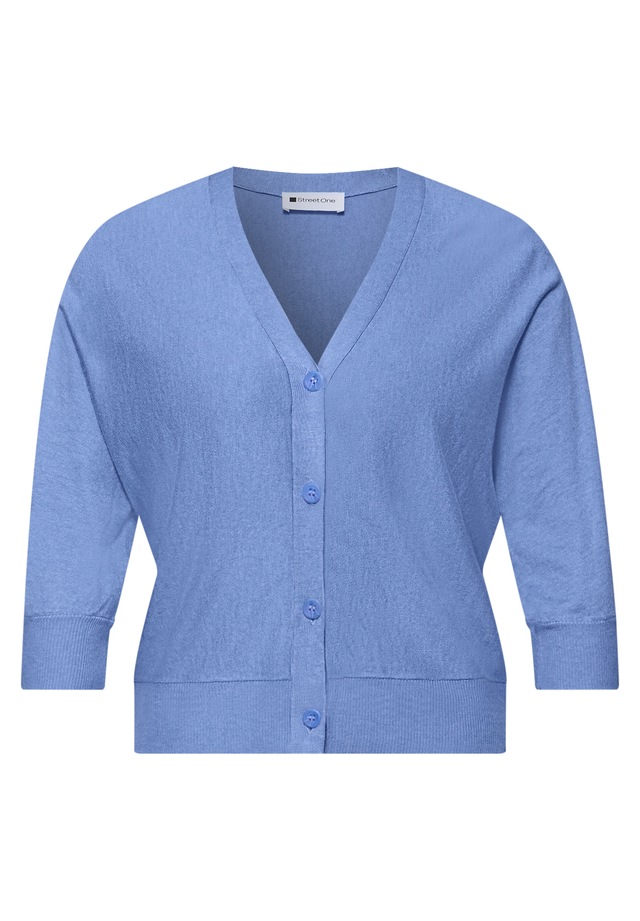 STREET ONE Strickjacke mit V-Ausschnitt