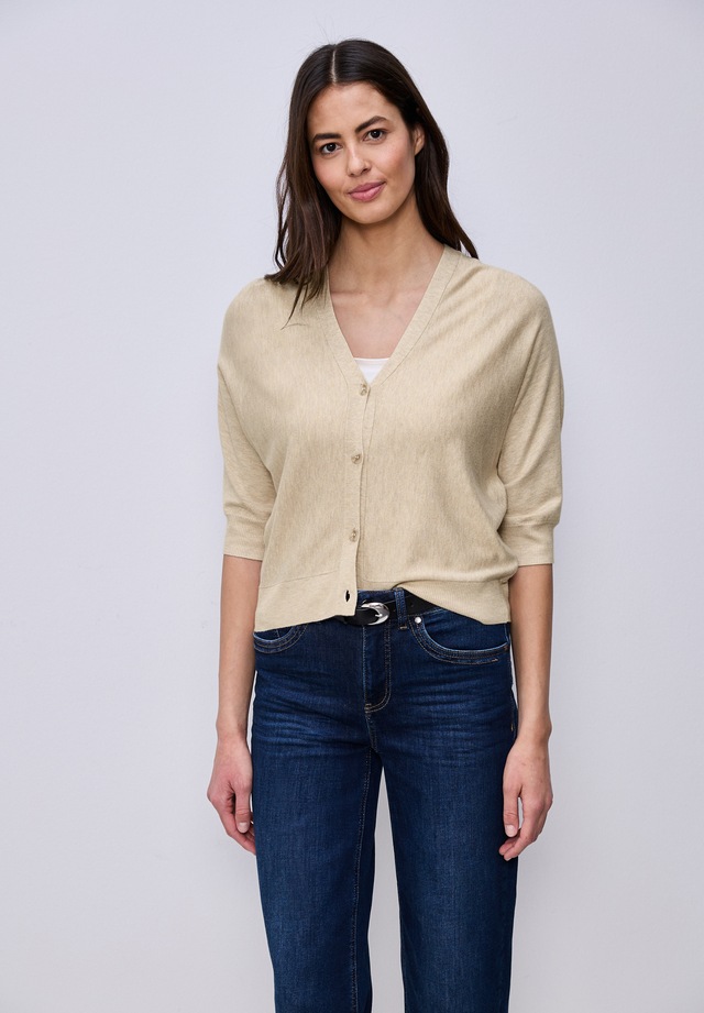 STREET ONE Strickjacke mit V-Ausschnitt