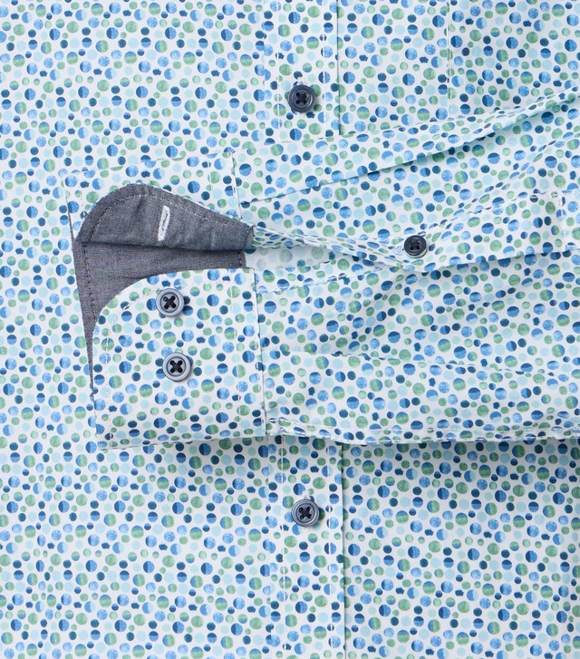 CASAMODA Langarmhemd »CASAMODA Freizeithemd Langarm Print«