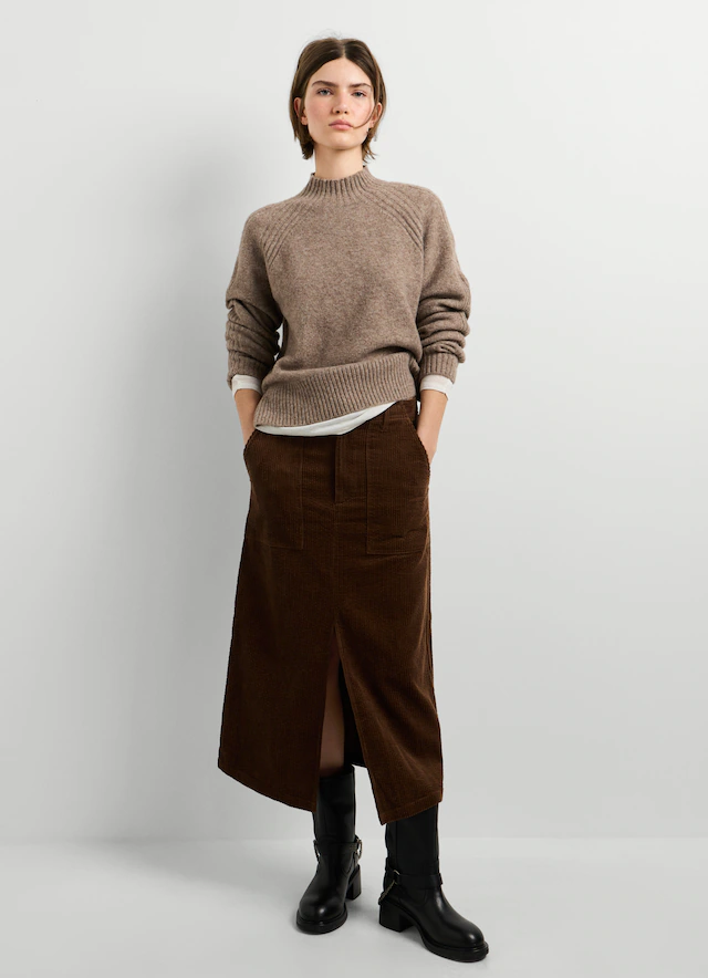 Pepe Jeans Strickpullover »ASHLEY PERKINS« mit Stehkragen