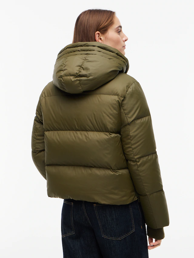 Tommy Hilfiger Steppjacke »TH TAPE DOWN JACKET W/HOOD« mit Kapuze Kunstfaser