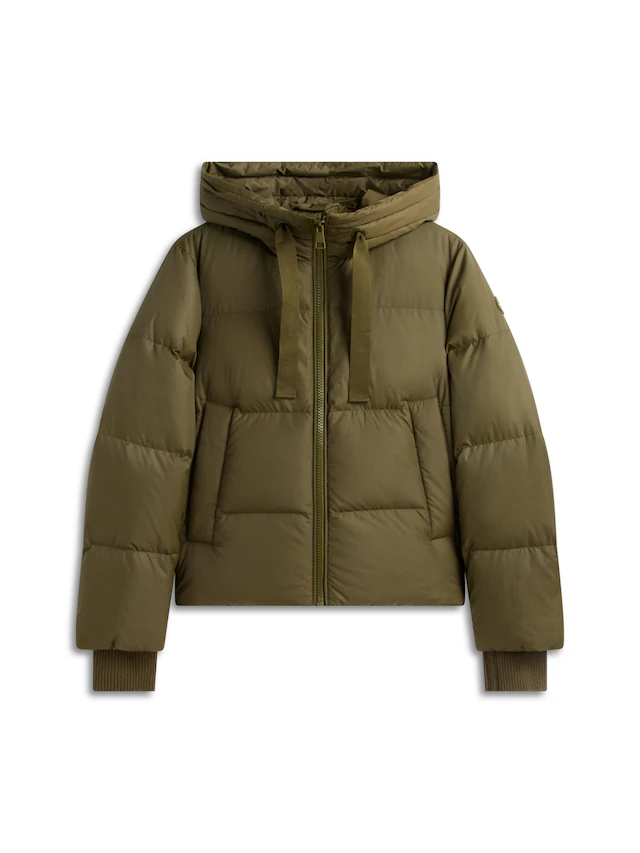 Tommy Hilfiger Steppjacke »TH TAPE DOWN JACKET W/HOOD« mit Kapuze Kunstfaser