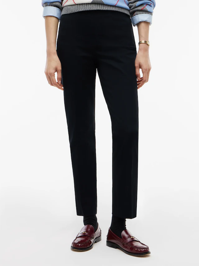 Tommy Hilfiger Anzughose »GABARDINE ZIP SLIM PANT« Baumwollmischung, slim fit