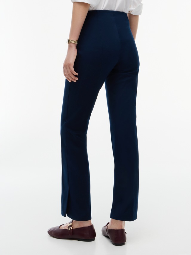 Tommy Hilfiger Anzughose »GABARDINE ZIP SLIM PANT« Baumwollmischung, slim fit