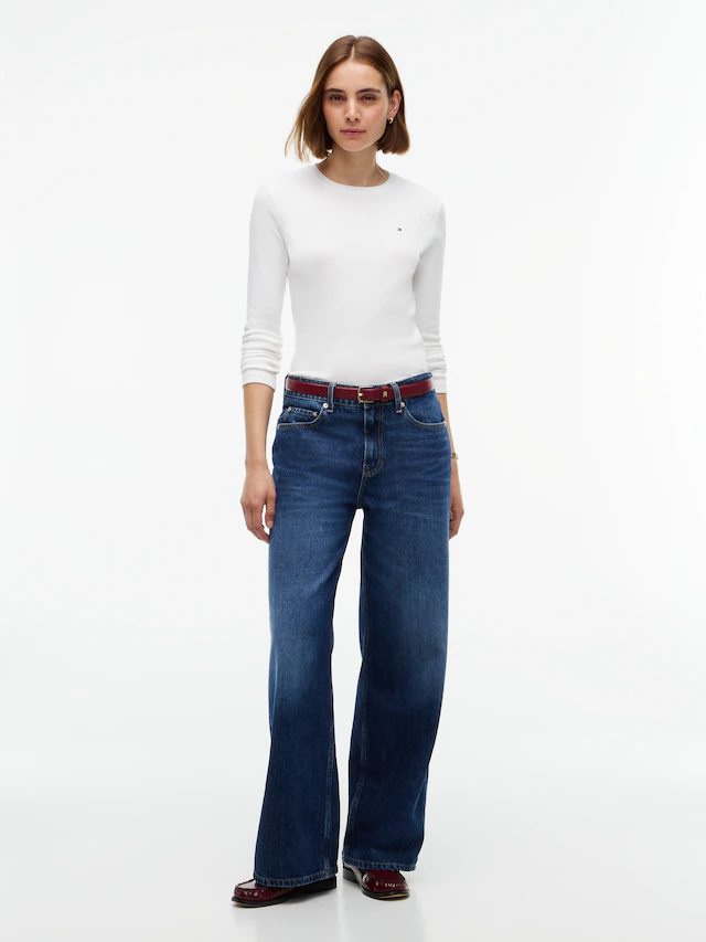 Tommy Hilfiger Langarmshirt »CODY SLIM C-NK L/S T-SHIRT« Baumwolle, slim fit