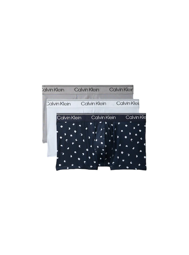 Calvin Klein Underwear Trunk »LOW RISE TRUNK 3PK« Packung, 3er-Pack, Regular fit mit elastischem Bund