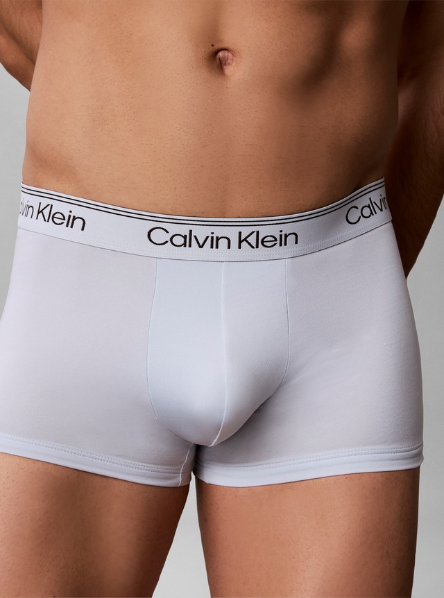 Calvin Klein Underwear Trunk »LOW RISE TRUNK 3PK« Packung, 3er-Pack, Regular fit mit elastischem Bund