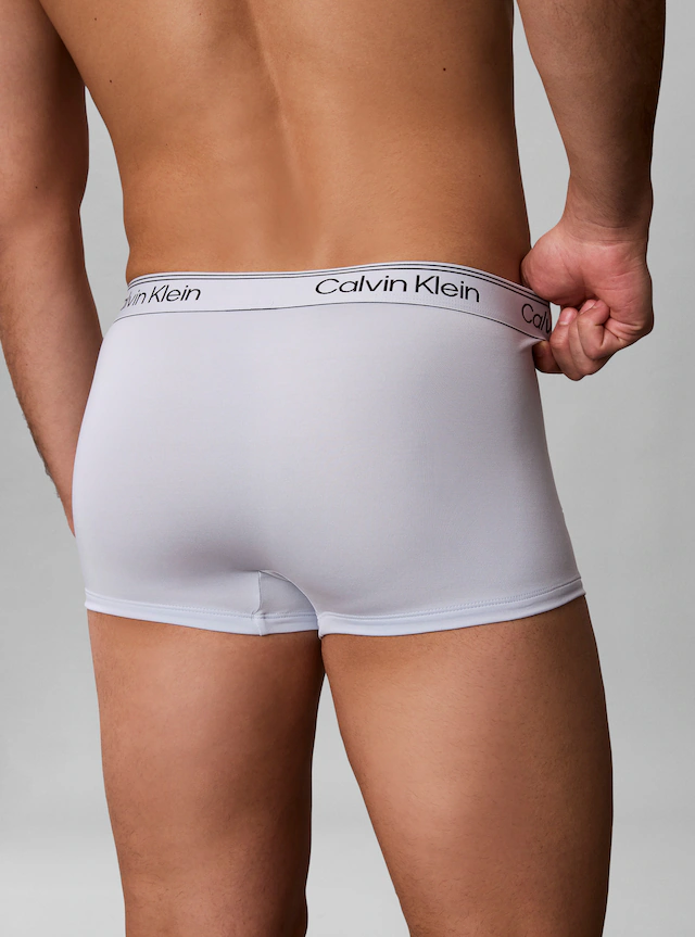 Calvin Klein Underwear Trunk »LOW RISE TRUNK 3PK« Packung, 3er-Pack, Regular fit mit elastischem Bund