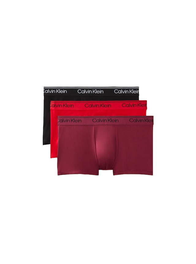 Calvin Klein Underwear Trunk »LOW RISE TRUNK 3PK« Packung, 3er-Pack, Regular fit mit elastischem Bund