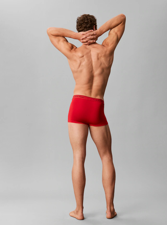 Calvin Klein Underwear Trunk »LOW RISE TRUNK 3PK« Packung, 3er-Pack, Regular fit mit elastischem Bund