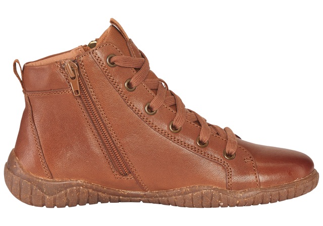 Josef Seibel Barfußschuh »Wynona 15« Schnürboots mit zwei Reißverschlüssen, Weite G (=weit)