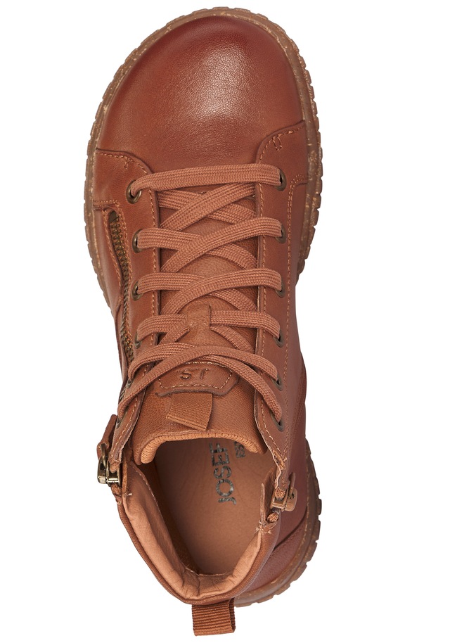 Josef Seibel Barfußschuh »Wynona 15« Schnürboots mit zwei Reißverschlüssen, Weite G (=weit)