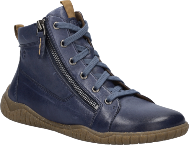 Josef Seibel Barfußschuh »Wynona 15« Schnürboots mit zwei Reißverschlüssen, Weite G (=weit)