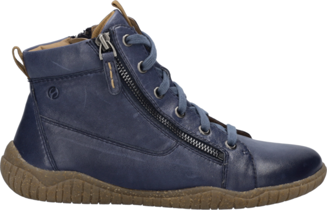 Josef Seibel Barfußschuh »Wynona 15« Schnürboots mit zwei Reißverschlüssen, Weite G (=weit)
