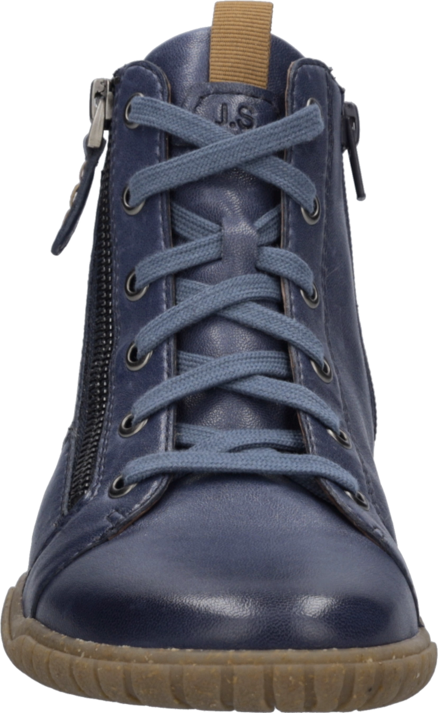 Josef Seibel Barfußschuh »Wynona 15« Schnürboots mit zwei Reißverschlüssen, Weite G (=weit)