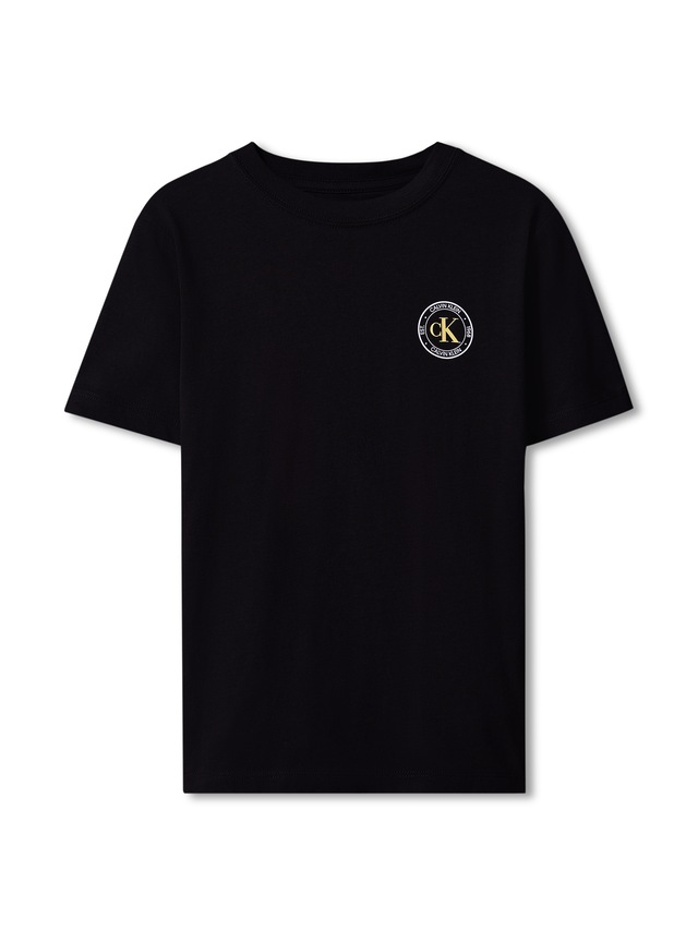 Calvin Klein Jeans T-Shirt »CK SMALL CHEST CIRCLE SS T-SHIRT« Regular fit mit Rundhalsausschnitt