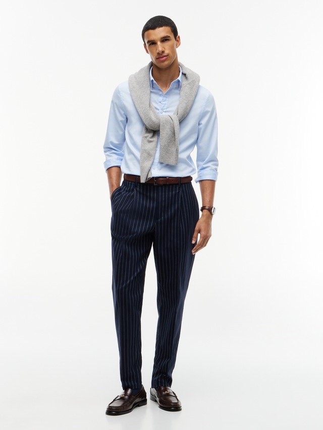 Tommy Hilfiger Langarmhemd »FLEX DOBBY SLIM FIT« Slim Fit Dobby Structure