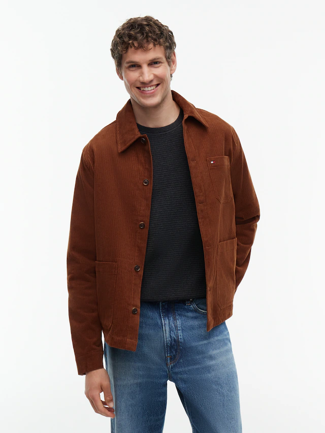 Tommy Hilfiger Hemdjacke »CORDUROY CHORE« relaxed fit, aus Cord